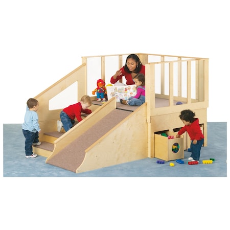 Jonti-Craft Tiny Tots Loft, 12-24 Months, with Bins 9750JC